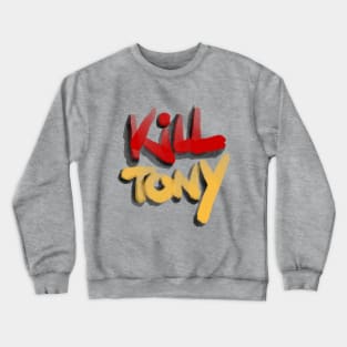 Kill Tony Podcast Logo In Watercolor Crewneck Sweatshirt